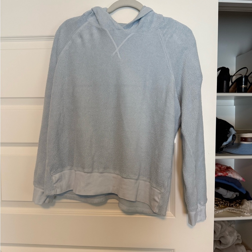 Stateside Sky Blue Fleece Hoodie
